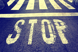 Stop Sign Crosswalk